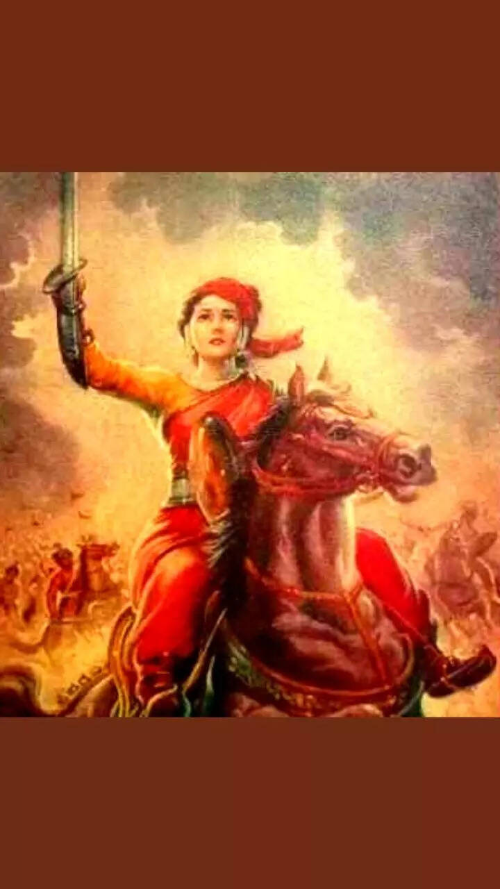 Shaman Rani Foto Real De Rani Lakshmi Bai Rani Lakshmibai Newalkar Of Jhansi.