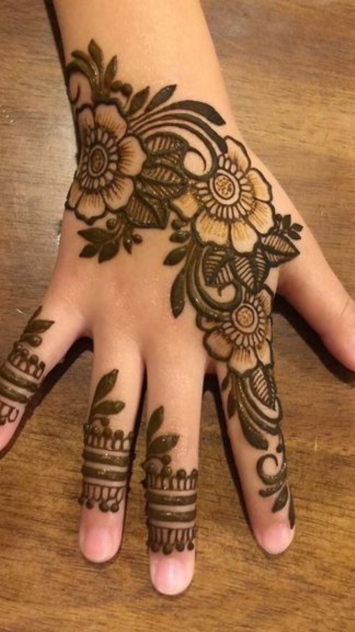  mehndi designs for kids