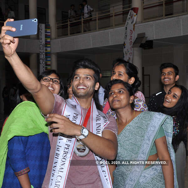 Mr India first runner-up Rahul's homecoming