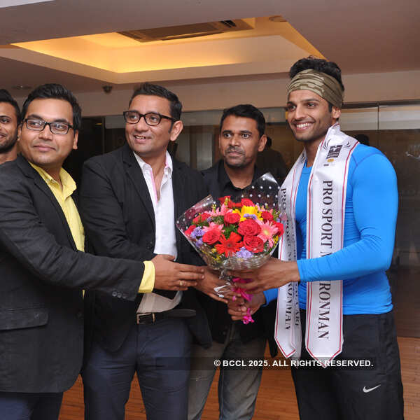 Mr India first runner-up Rahul's homecoming
