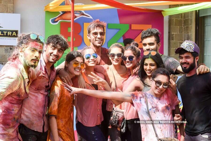 Stars Galore at Times Group MD Vineet Jain's Holi Party