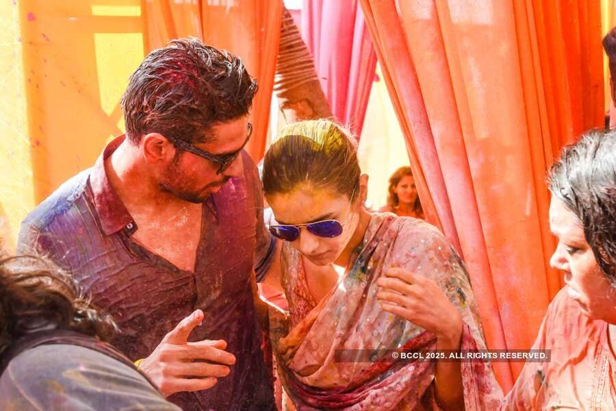 Stars Galore at Times Group MD Vineet Jain's Holi Party