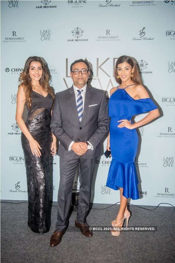 Beauty queens attend Lake View Cafe Launch at Renaissance Hotel