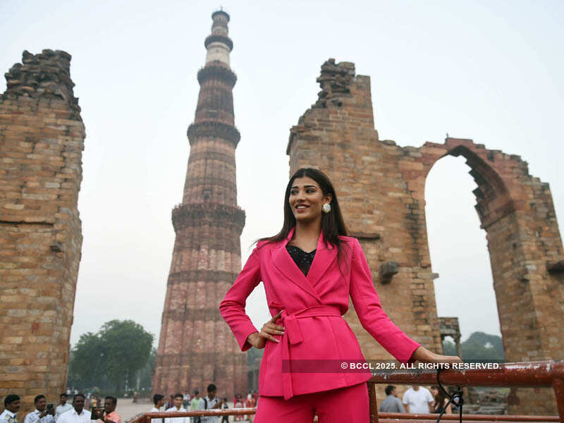 Nehal Chudasama and Dee-Ann Kentish-Rogers Delhi escapade