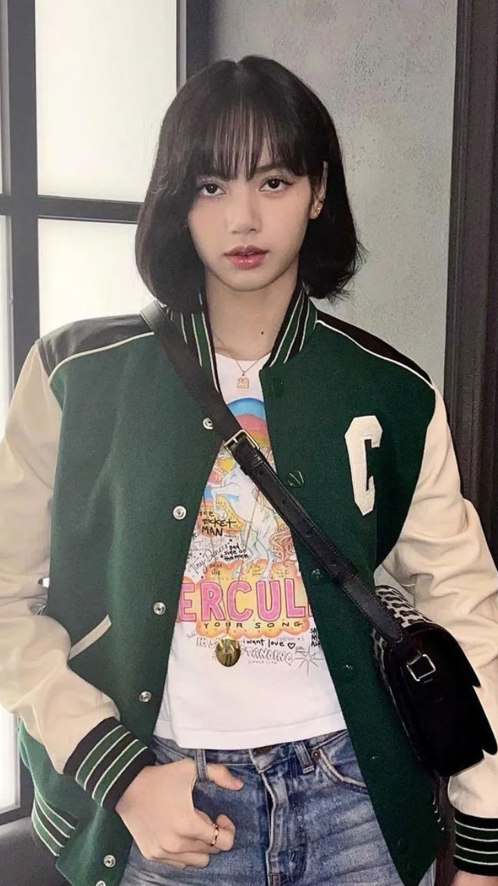 BLACKPINK LISA VIXI TRACK JACKET Mサイズ LISA ALTER EGO MERCHANDISE VIXI TRACK JACKET / BLK - NUBIAN