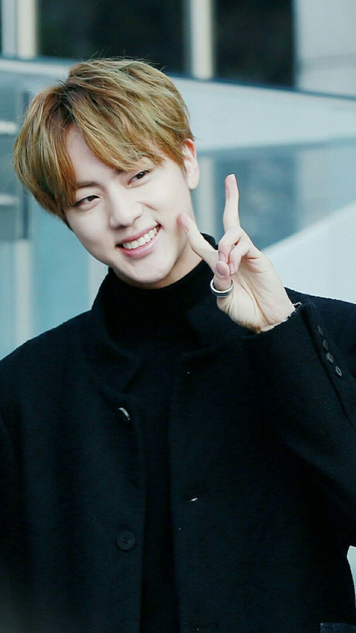 BTS JIN 【Worldwide HandSEOM 】フォトカードホルダー