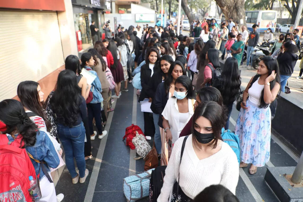 Catch the audition rush of Femina Miss India 2023 South zone