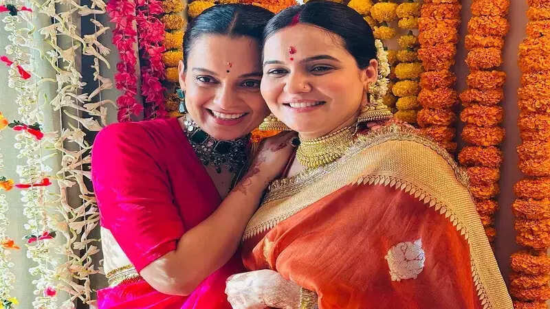 Kangana Ranaut posts inside pictures from he sister-in-law Ritu Ranaut ...