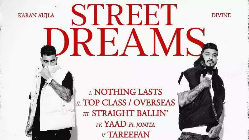 DIVINE and Karan Aujla drop their latest album Street Dreams. Check out ...