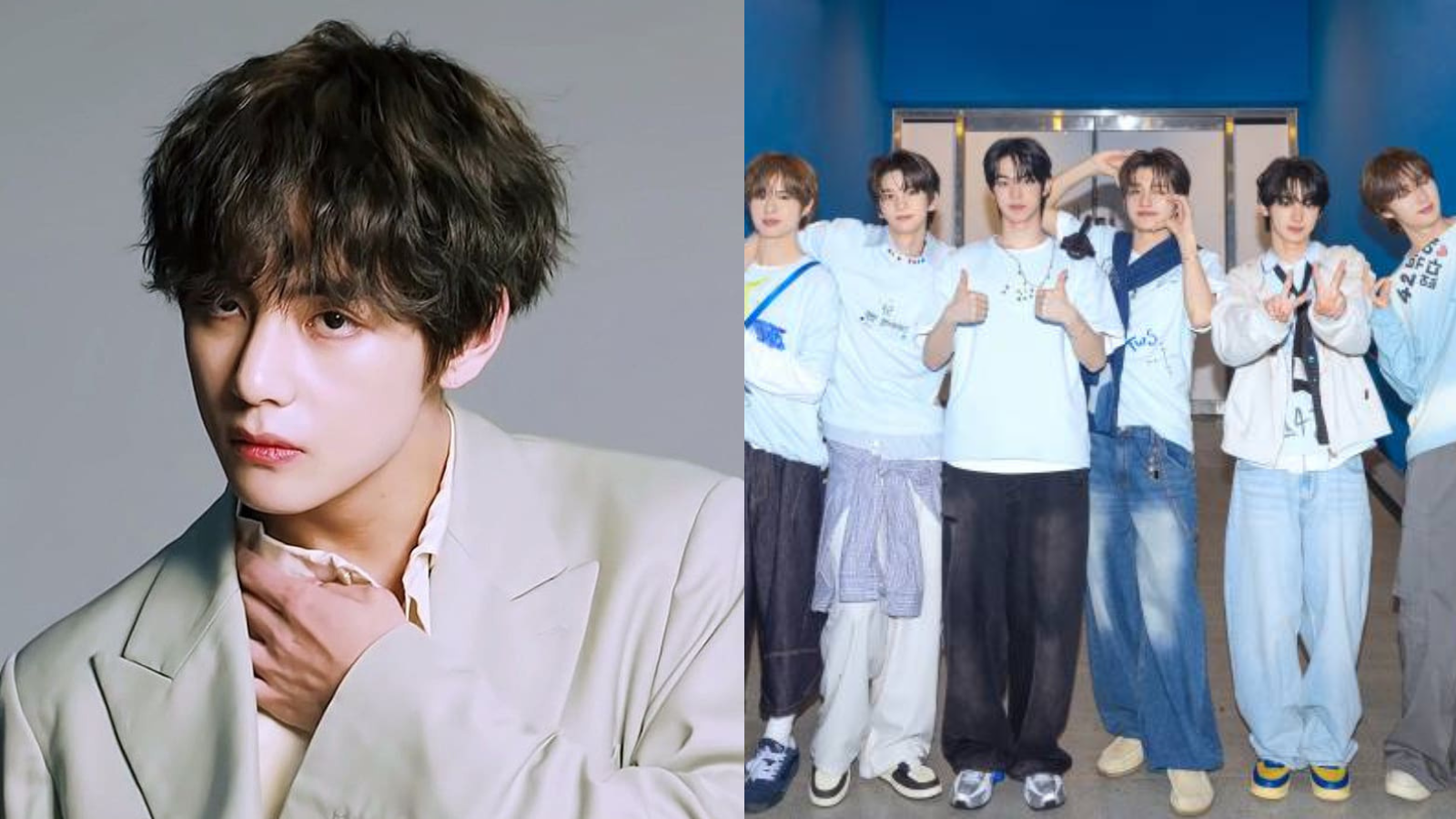 TWS members attempt to join BTS V’s livestream, request failed due to ...