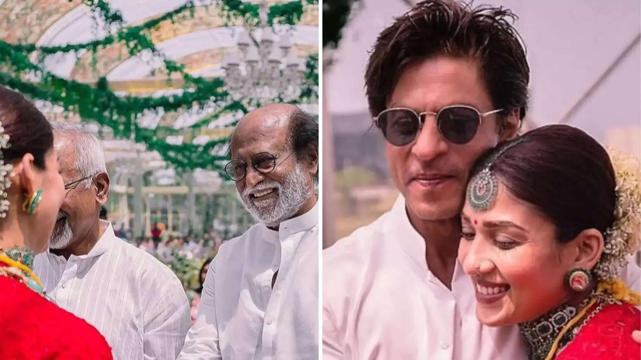 Shah Rukh Khan and Rajinikanths pictures...