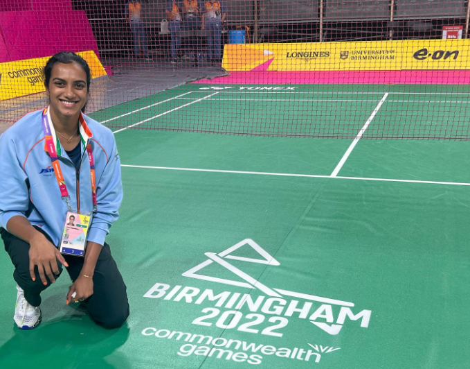 PV Sindhu won gold in badminton at Commo...
