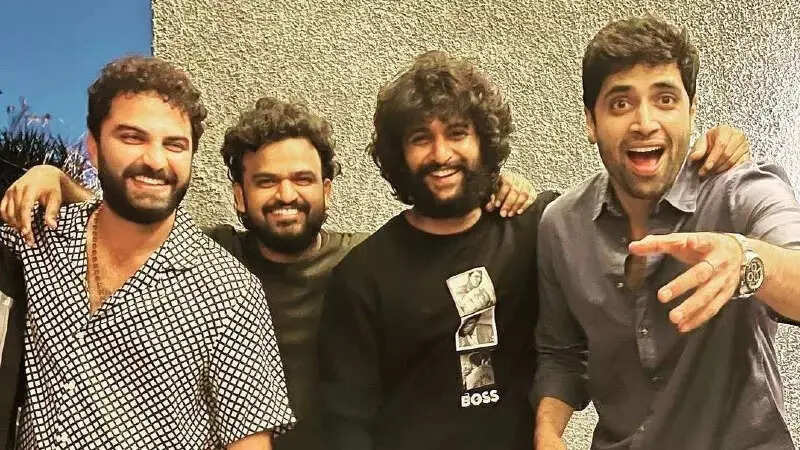 Adivi Sesh shares a HIT photo with Nani,...