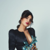 priyanka chopra deep v neck dress Priyanka Chopra Stuns All in a Deep V-Neck Dress at Grammys