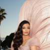 strapless open back dress 2052 Aishwarya Rai Bachchan's Pink Gota Anarkali Outfit Sets