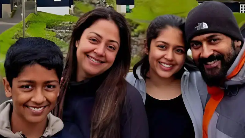 Suriya and Jyotika celebrate their son Dev's birthday in Faroe Islands. See videos