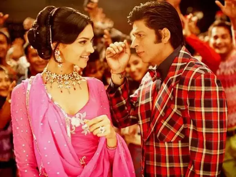 Shah Rukh Khan and Deepika Padukone in Om Shanti Om