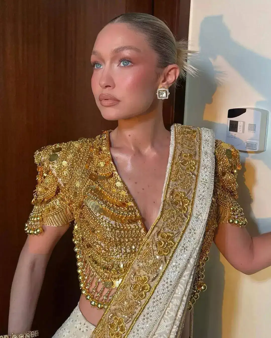 Gigi Hadid visits India for NMACC