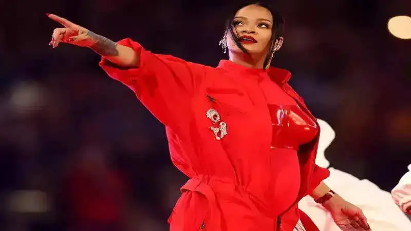 It’s confirmed! Rihanna reveals she's pregnant during Super Bowl halftime show