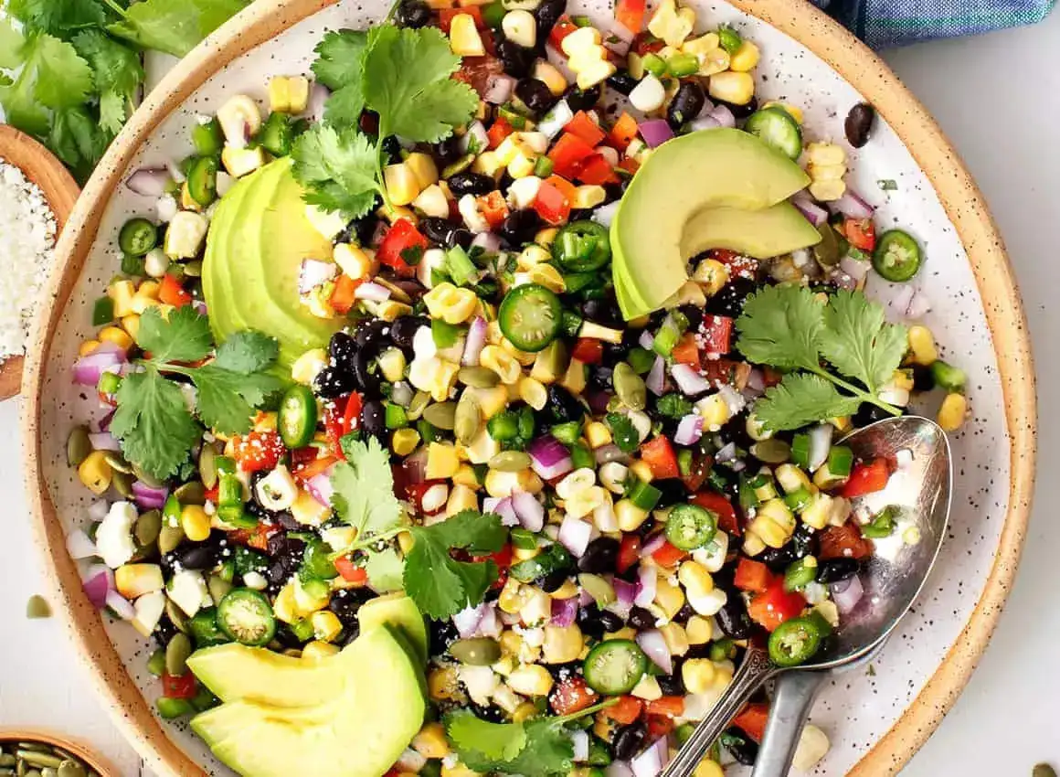 black bean and corn salad