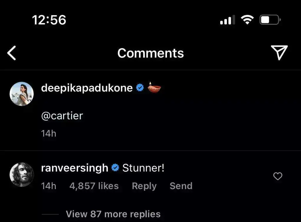 ranveer comment .