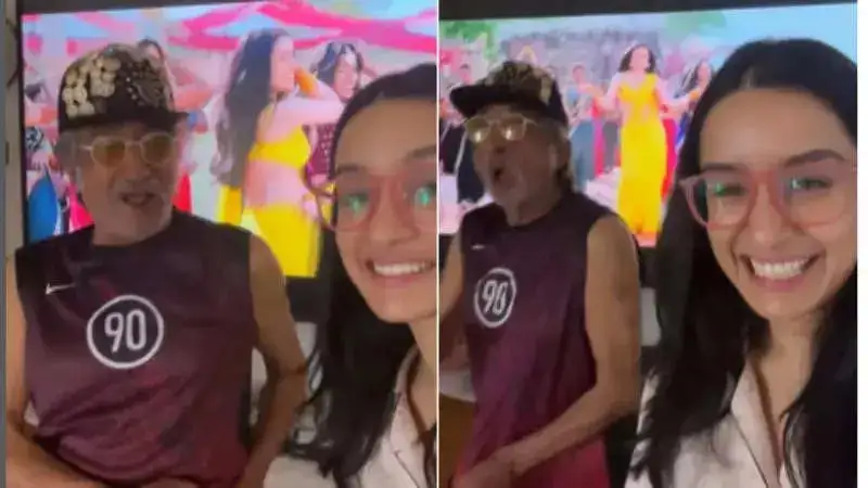 Shraddha Kapoor, Shakti Kapoor groove together on ‘Show Me The Thumka,’ from ‘Tu Jhoothi Main Makkaar’