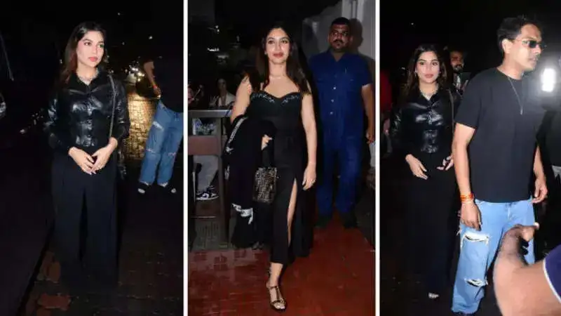 Bhumi Pednekar steps out for dinner with rumoured boyfriend Yash Kataria, sister Samiksha