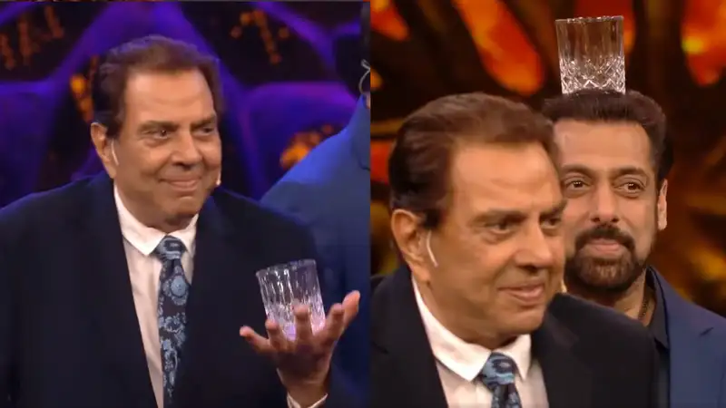 When Dharmendra took to the dance floor with Salman Khan on ‘Jamal Kudu’
