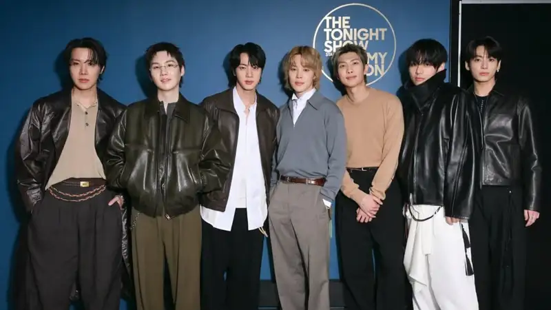BTS appear on The Tonight Show starring Jimmy Fallon to promote ARIRANG