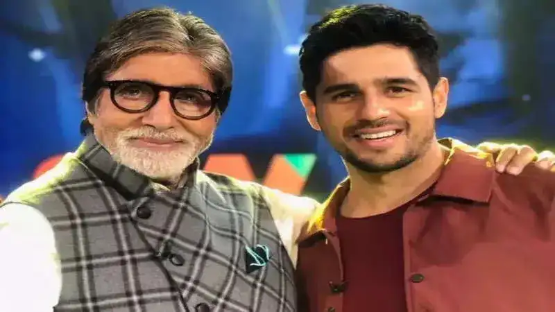 Sidharth Malhotra pays homage to Amitabh Bachchan in 'Mission Majnu'