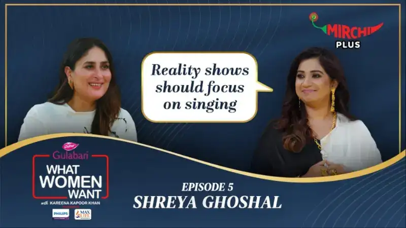 Shreya Ghoshal's fun chat with Kareena Kapoor Khan on Dabur Amla & Gulabari presents ‘What Women Want’ season 5 is out! Watch now