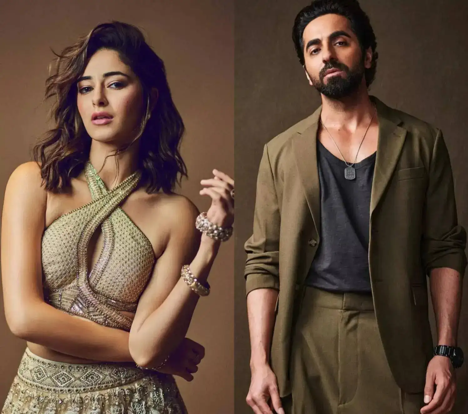 Ayushmann Khurrana and Ananya Pandey