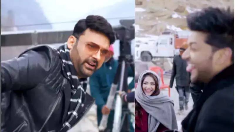 Kapil Sharma shares BTS video from his debut single, ‘Alone’ with Guru Randhawa and Yogita Bihani