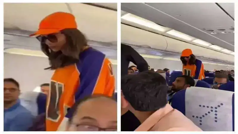 Viral video shows Deepika Padukone travelling in economy class. Watch