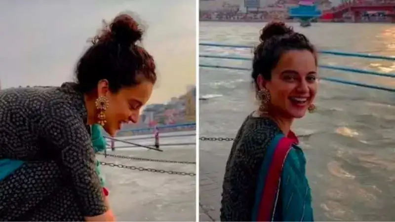 Kangana Ranaut's Haridwar diaries, a glimpse into the actress' beautiful journey