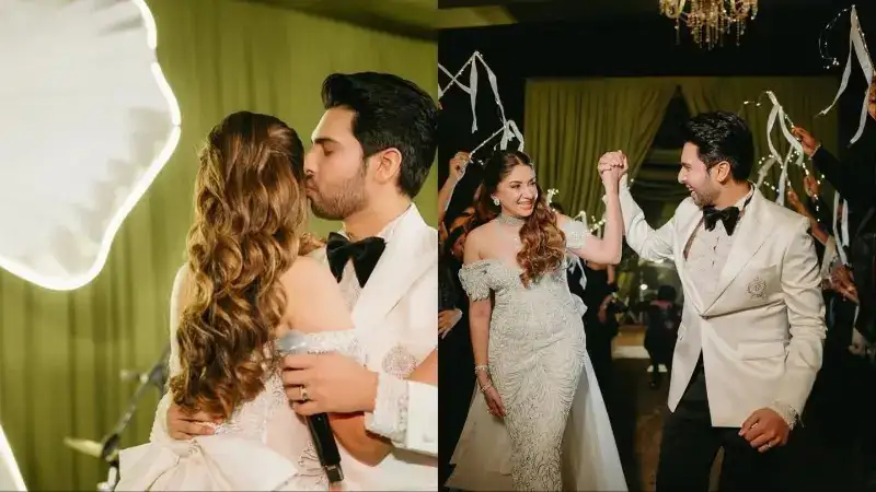 Armaan Malik and Aashna Shroff share adorable pictures from their “big bow affair"