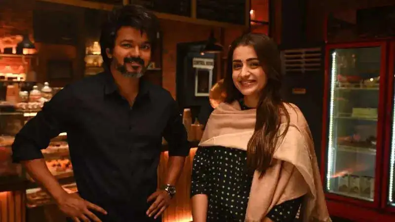 Thalapathy Vijay's 'Leo' team drops special birthday wish for Trisha with unseen photo