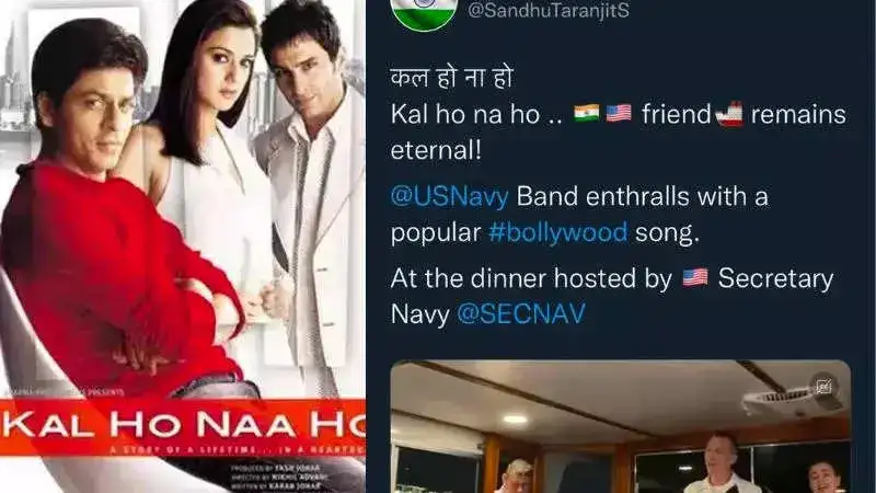 US Navy personnel sing Shah Rukh Khan's 'Kal Ho Naa Ho'