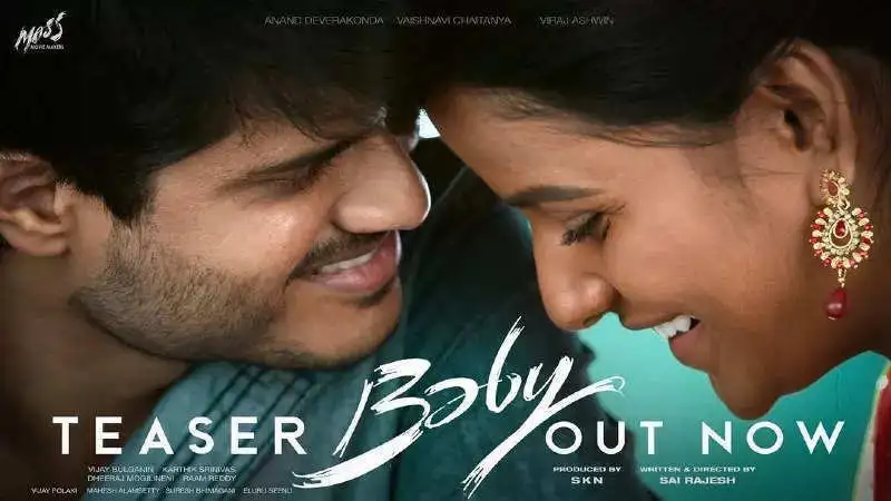 Baby teaser: Anand Deverakonda and Vaishnavi Chaitanya star in touching teenage love drama