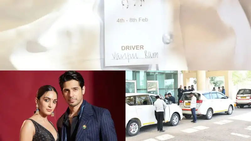 Cars decked up, Shahid to perform: All inside details from Sidharth Malhotra, Kiara Advani's wedding