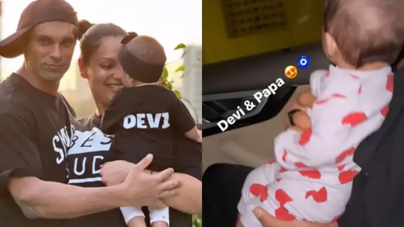 Bipasha Basu and Karan Singh Grover's daughter, Devi, is having the time of her life during a car ride