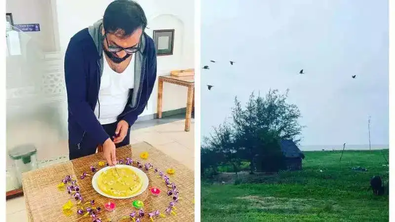 Anurag Kashyap shares glimpses of his peaceful and fun 50th!