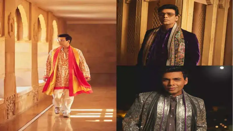 Karan Johar’s stunning looks from Sidharth Malhotra-Kiara Advani wedding!