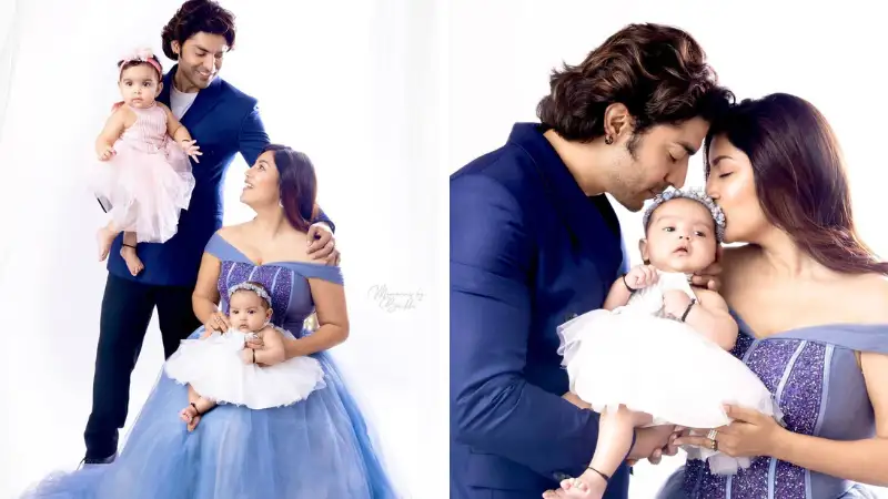 Debina Bonerjee, Gurmeet Choudhury reveals their second daughter Divisha's face, introduces her to the world