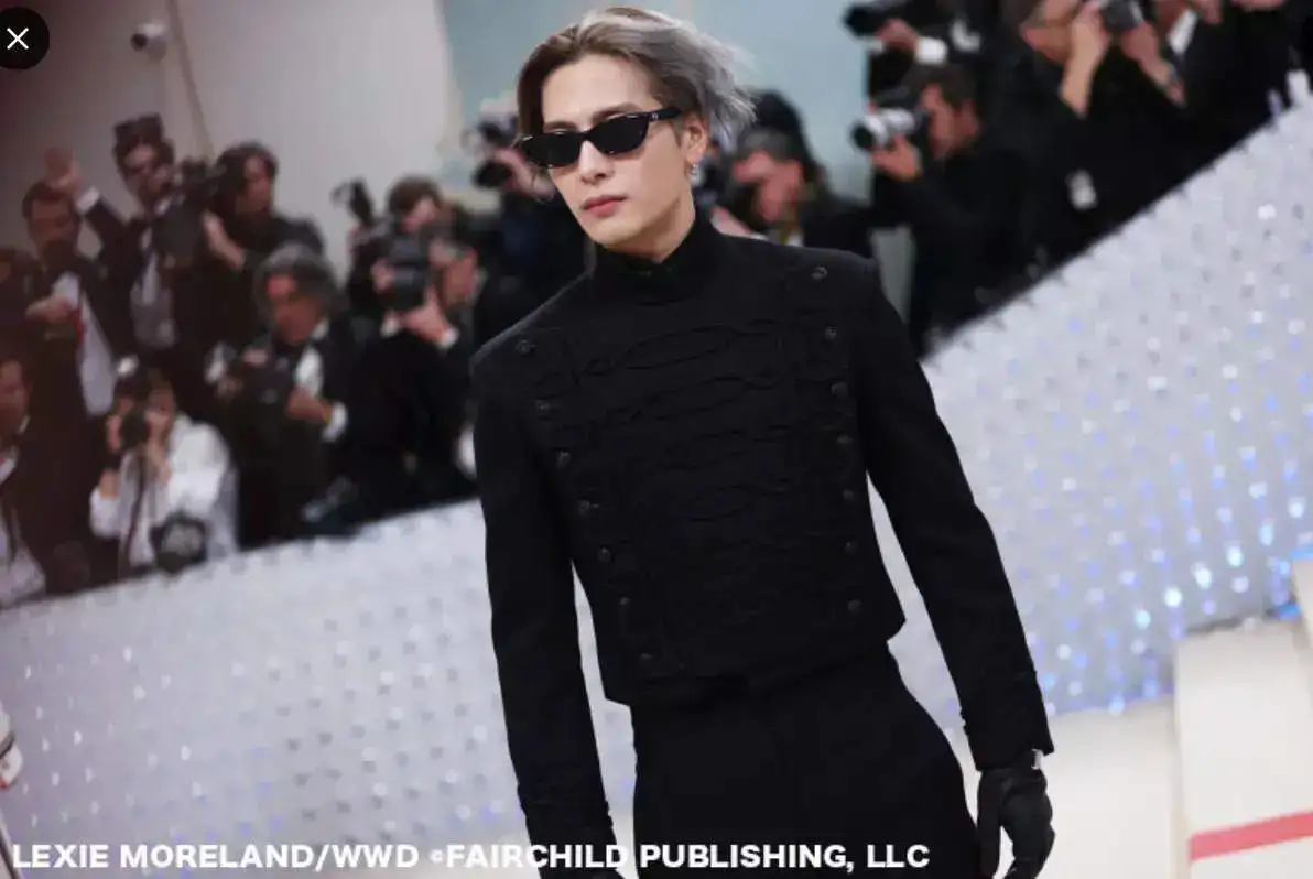 Jackson Wang makes his Met Gala debut in a stylish black suit