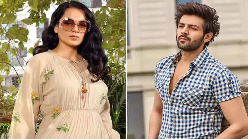 Kartik Aaryan thanks Kangana Ranaut for calling him “self-made actor”