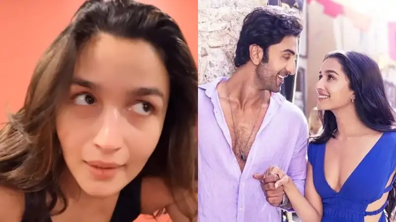 Alia Bhatt grooves to Ranbir's Tere Pyaar Mein in the gym, sends a message for Shraddha Kapoor