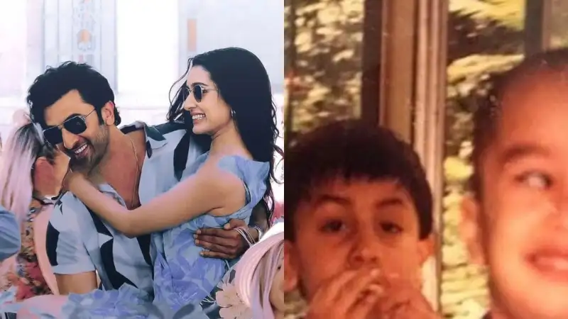 Ranbir Kapoor, Shraddha Kapoor's unseen childhood picture goes viral ahead of Tu Jhoothi Main Makaar release