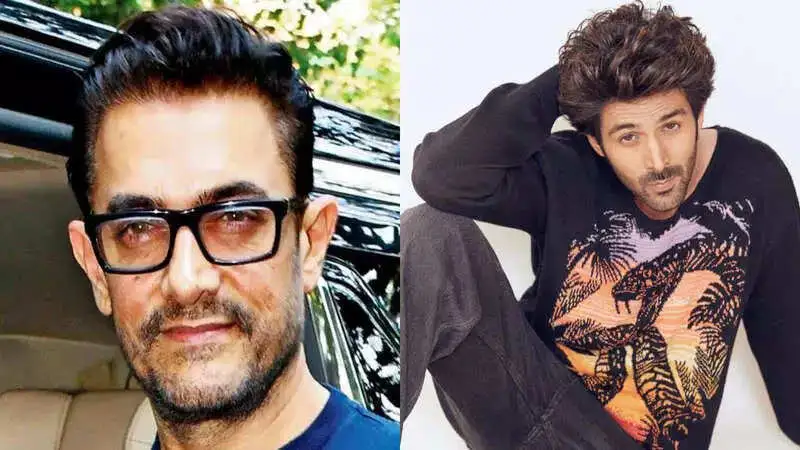 Aamir Khan and Kartik Aaryan shake a leg together at ‘Tune Maari Entriyaan’