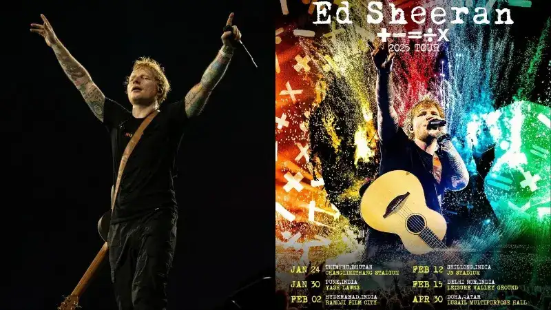 Yay! Ed Sheeran announces six-city India tour for 2025. Deets inside